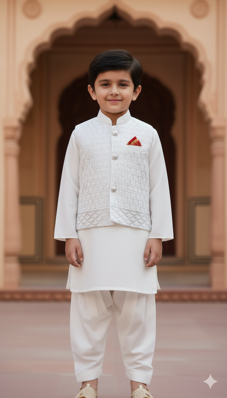 waistcoat shalwar qameez