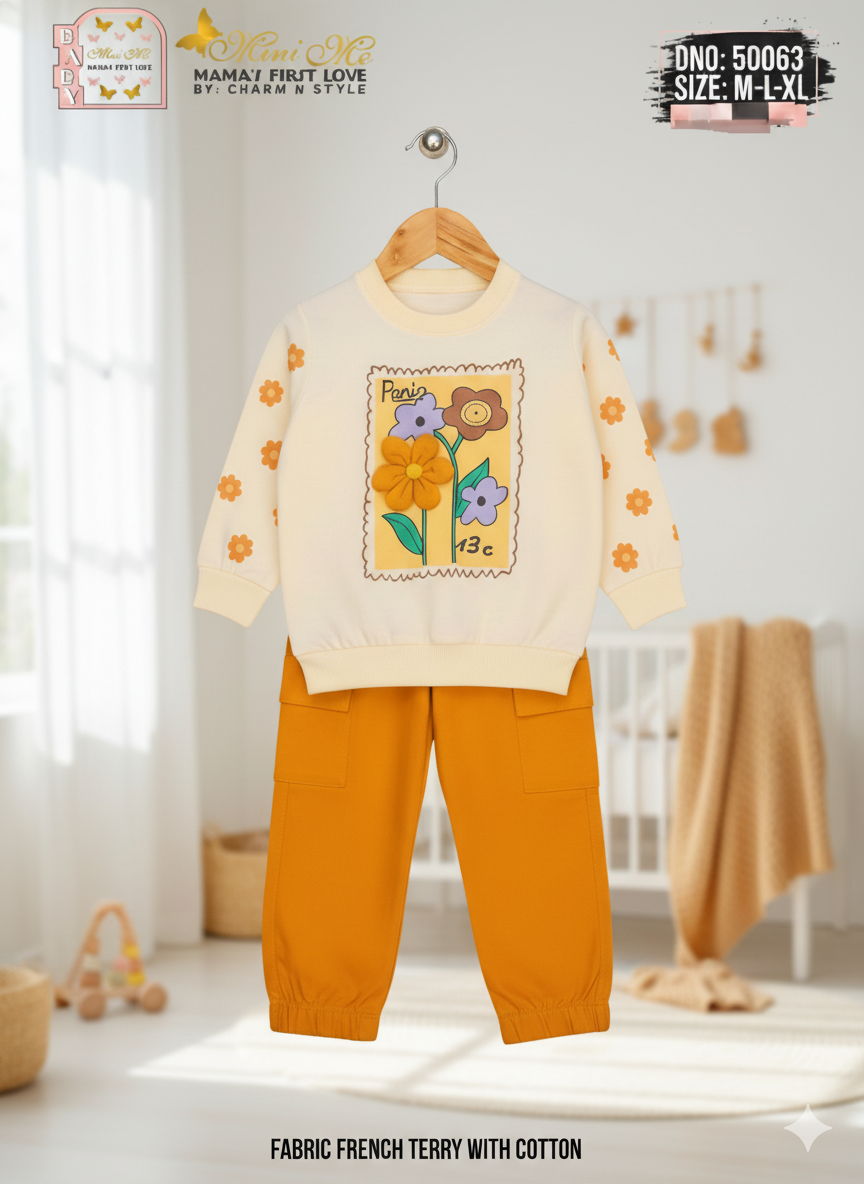 terry shirt and trousers