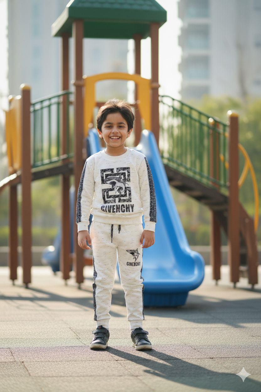 french terry trouser shirt