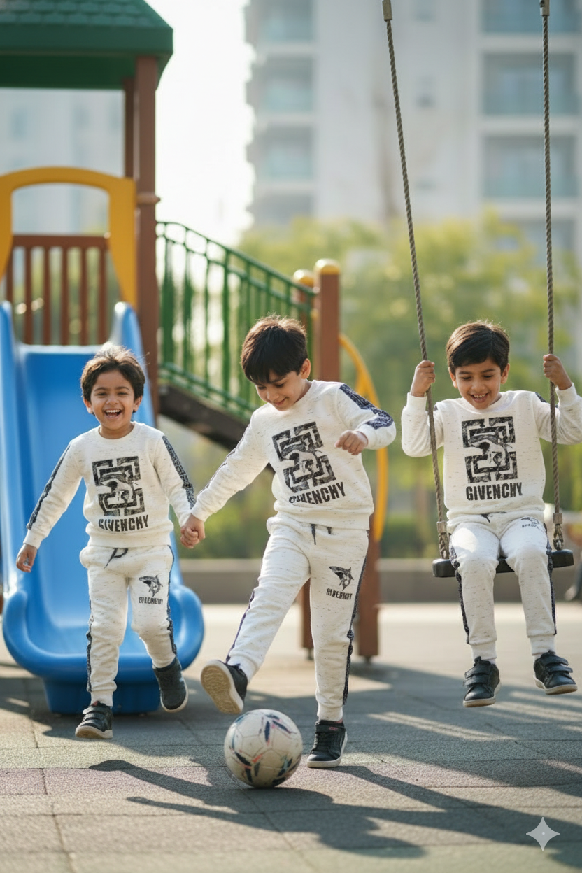 french terry trouser shirt