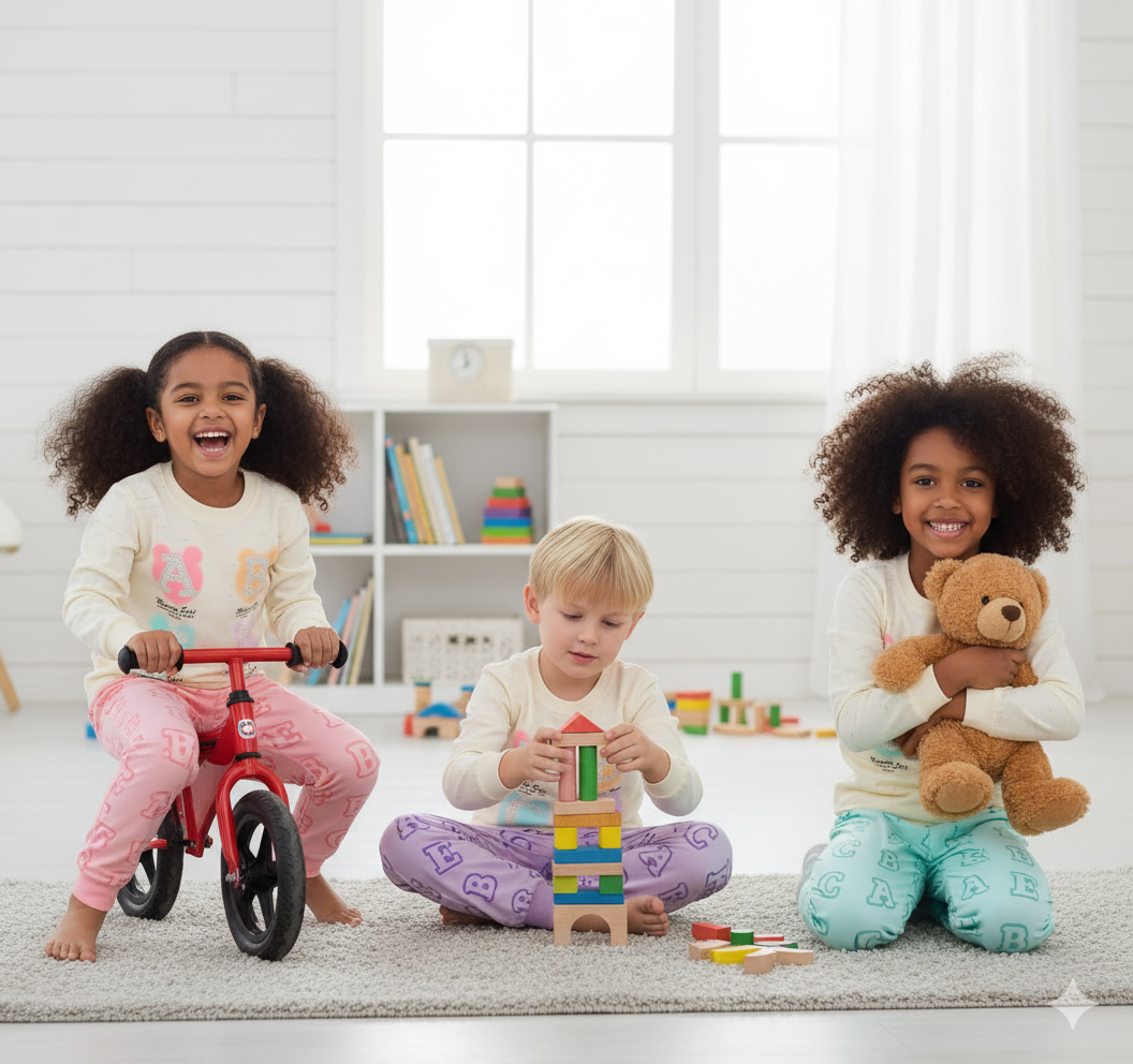 Kids Winter 2Pcs French Terry Outfit