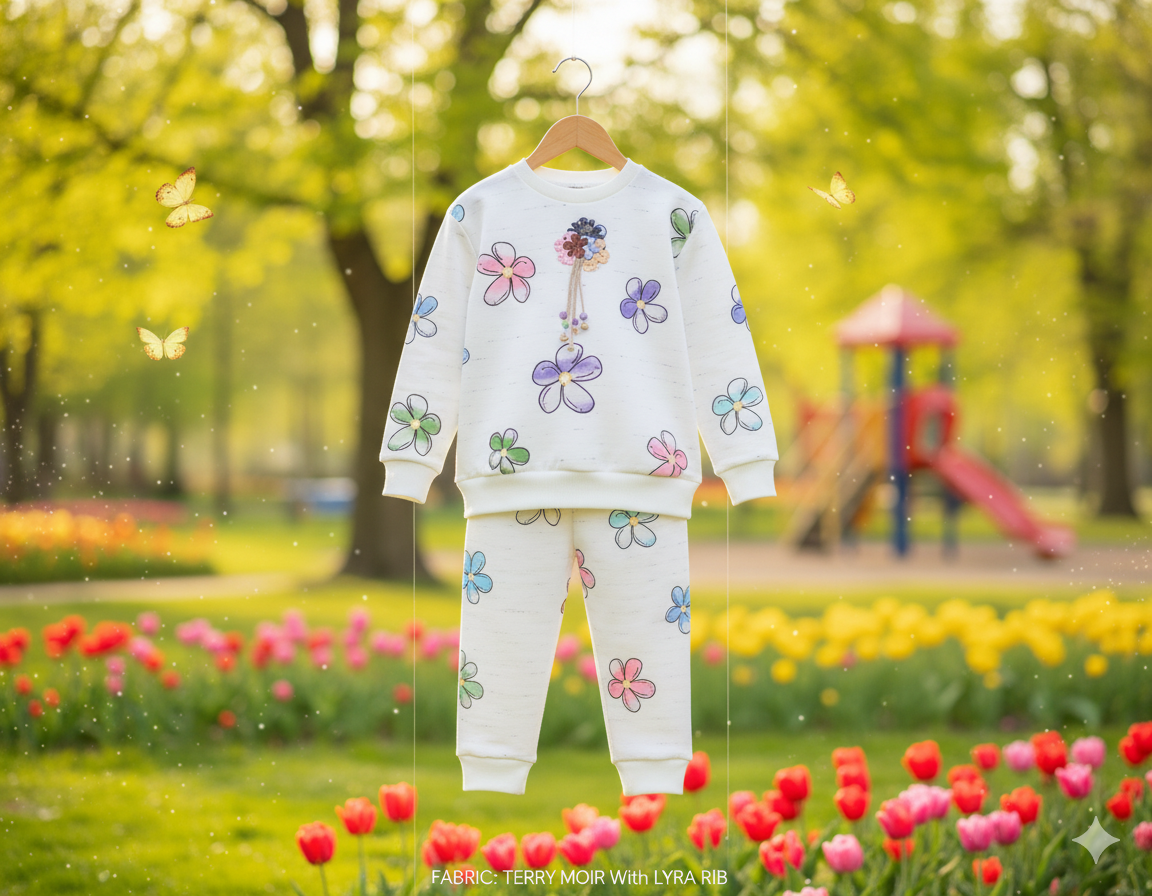 FRENCH TERRY SHIRT  TERRY TROUSER